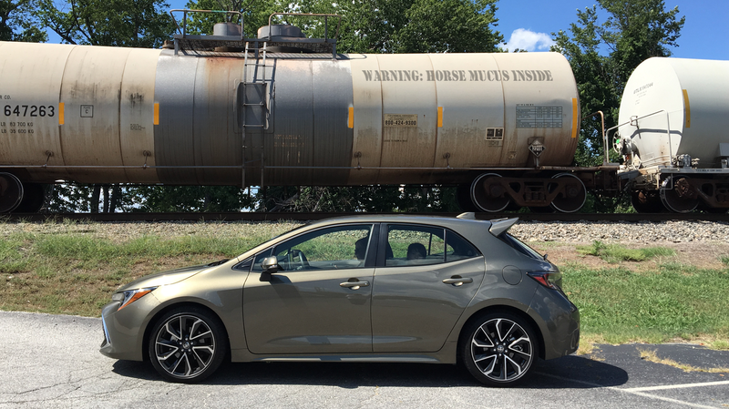 Illustration for article titled The 2019 Toyota Corolla Hatchback Made Me Give a Crap About a Corolla